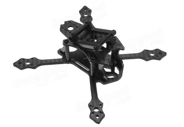 Realacc Crow 140mm Wheelbase 4mm Arm FPV Racing Frame Kit Realacc Crow 140mm Wheelbase 4mm Arm FPV Racing Frame Kit